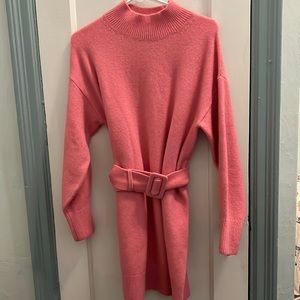 & Other Stories Pink Sweater Dress